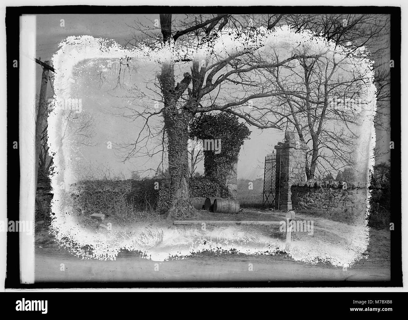 The Aaron Burr Gateway in Silver Spring marks a historical site ...