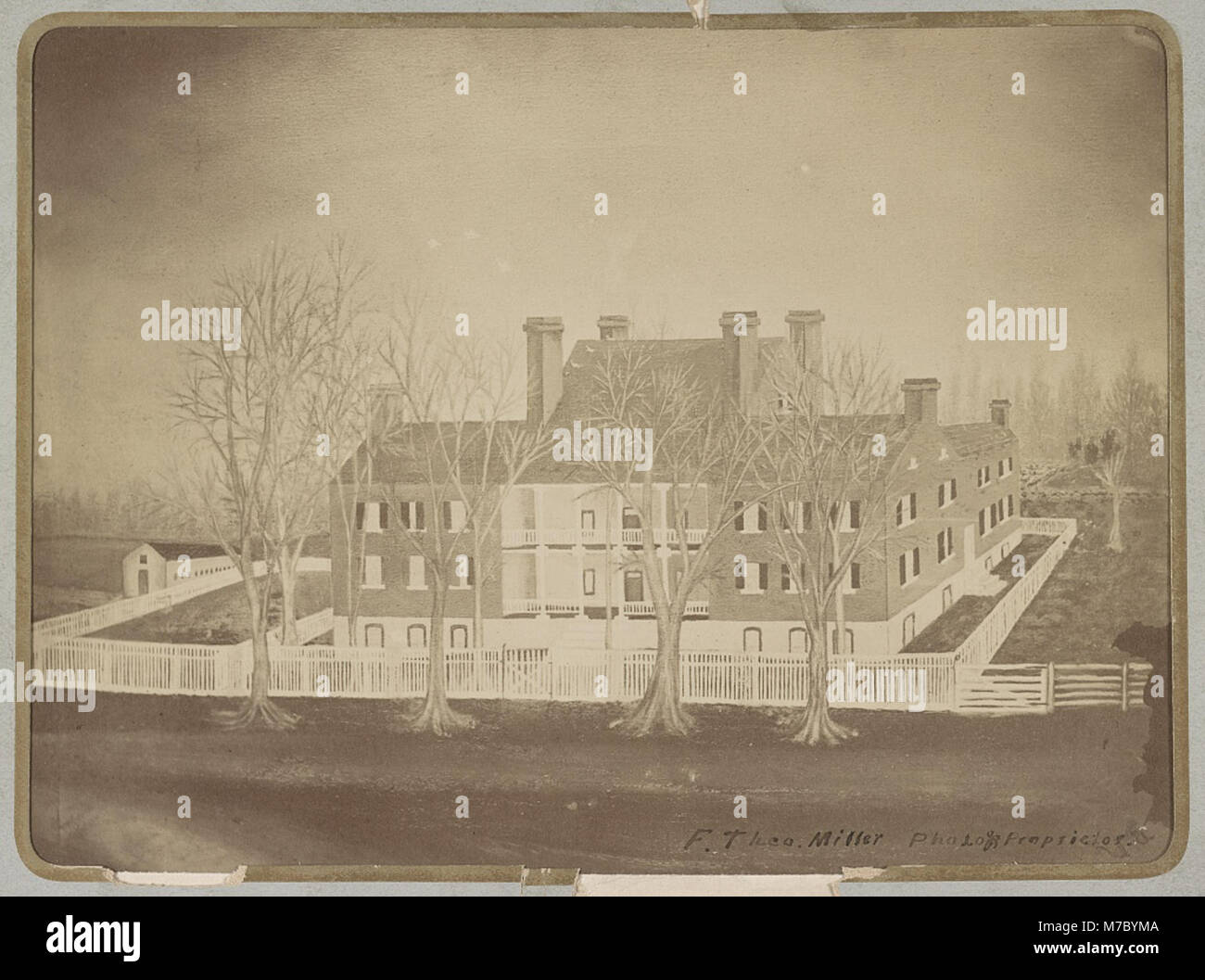 Chancellorsville, Va. Headquarters of Gen. Hooker during the battle