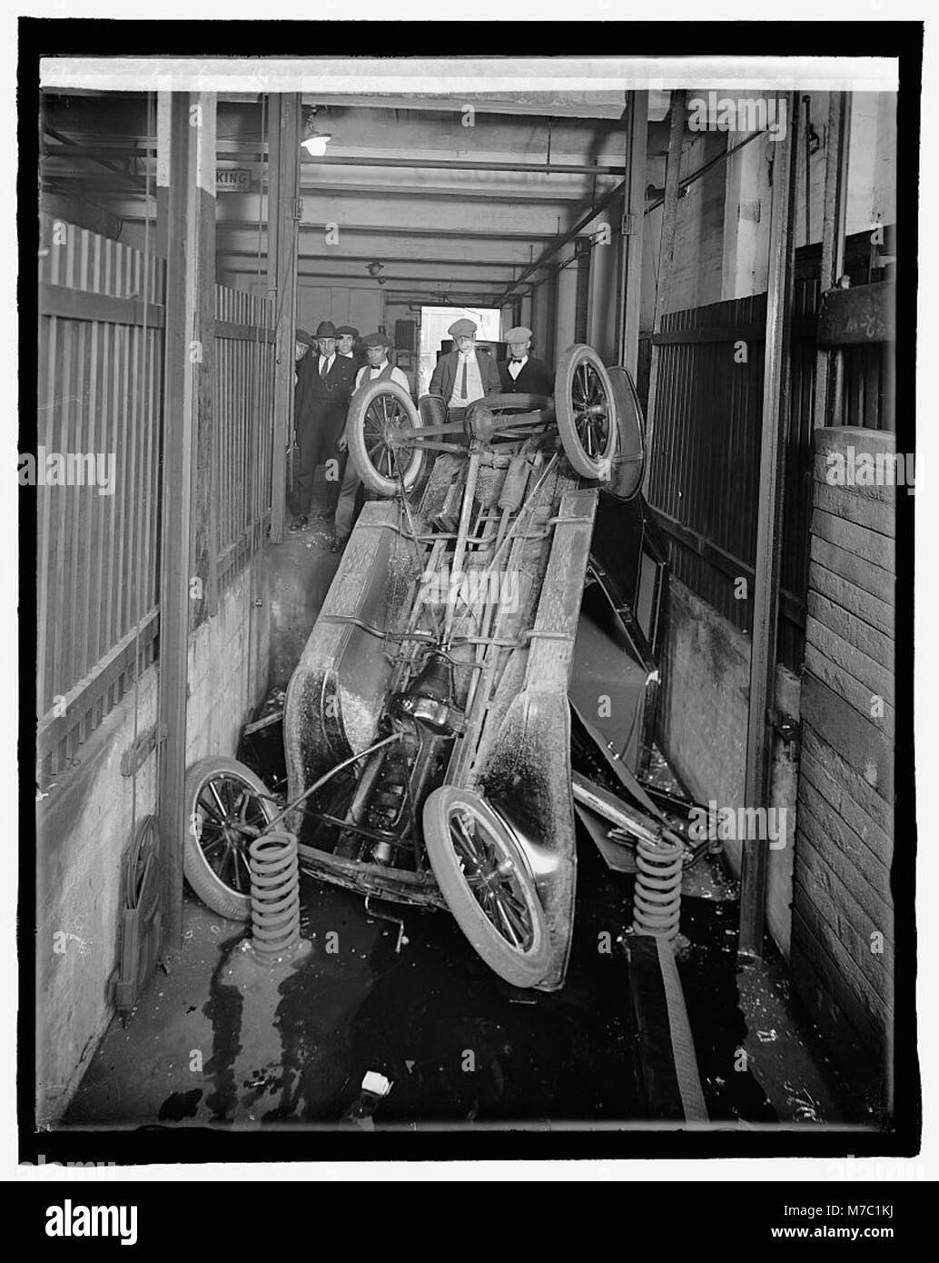 Wreck Definition A photograph depicting an automobile wreck. The image likely highlights ...