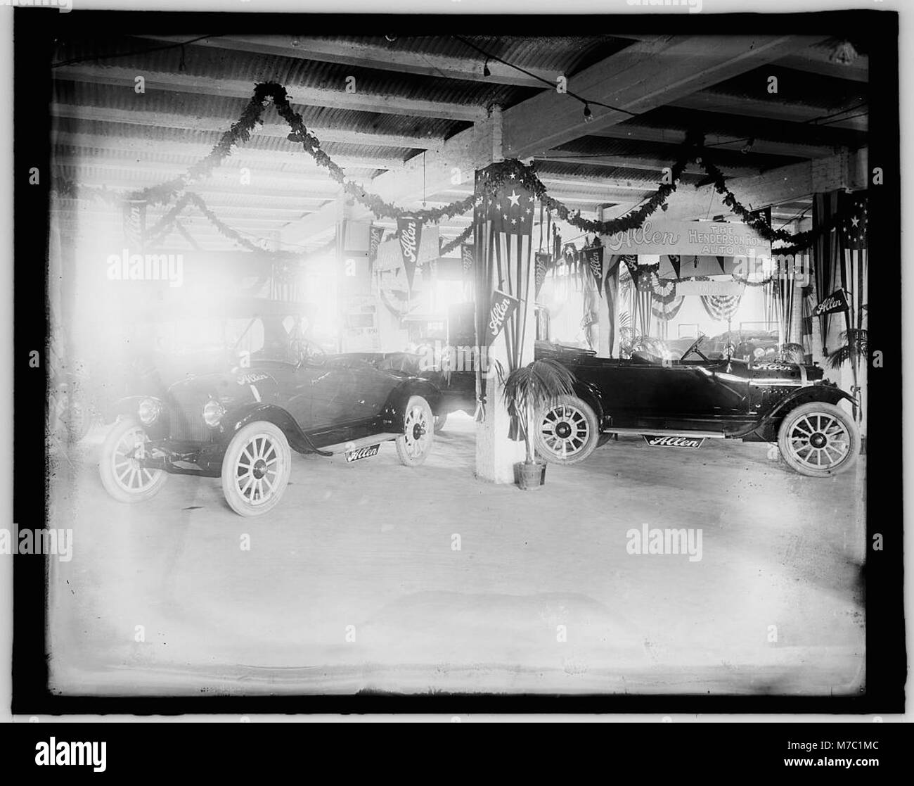 Automobile showroom 'Allen The Henderson Rowe Auto Co