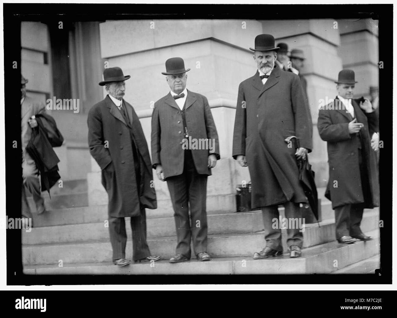 BARTLETT, CHARLES LAFAYETTE, RANSDELL, JOSEPH EUGENE REP. FROM LOUISIANA, 1899-1913; SENATOR, 1913-1931. AS SENATOR ELECT; SPARKMAN LCCN2016864113 Stock Photo