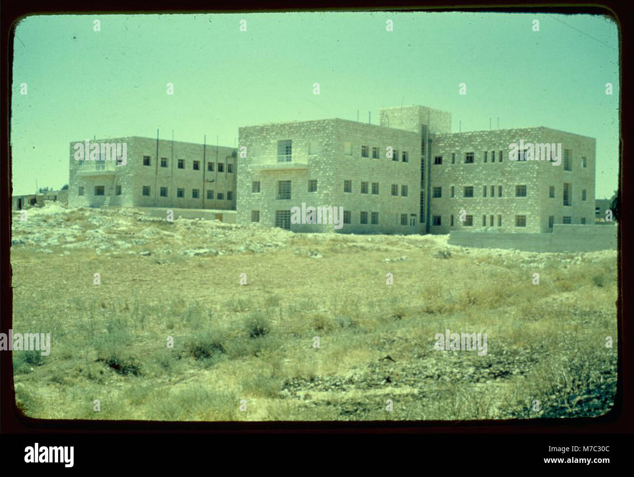 Scopus Building The French Hospital on Mount Scopus in Jerusalem, a notable building in ...