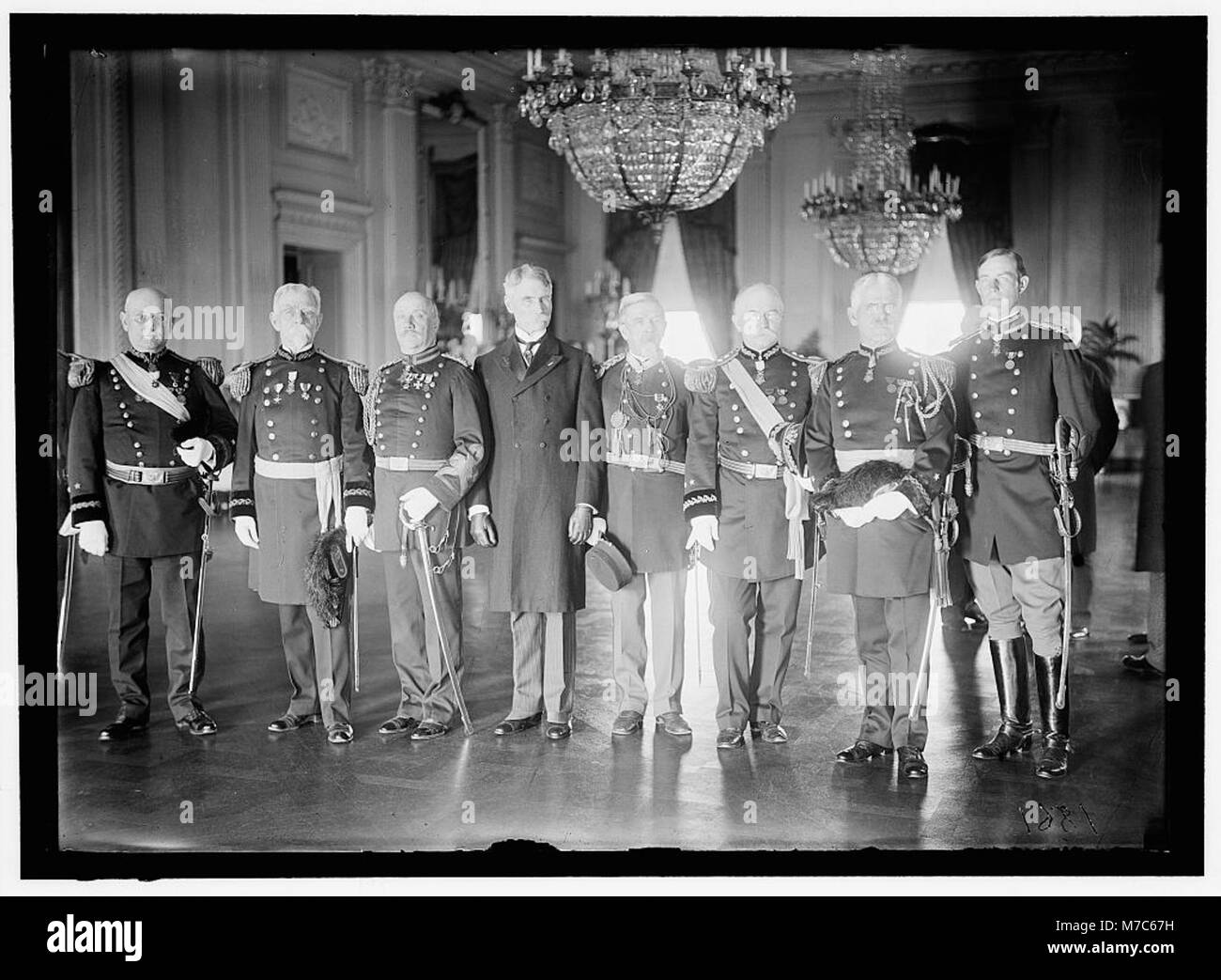 A group portrait of Medal of Honor recipients, including notable ...