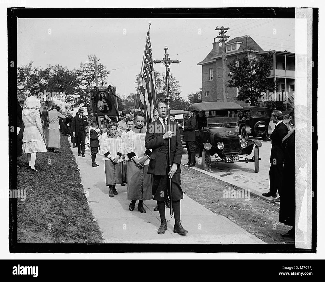 St. Gabriel's Church May procession LOC npcc.08458 Stock Photo Alamy