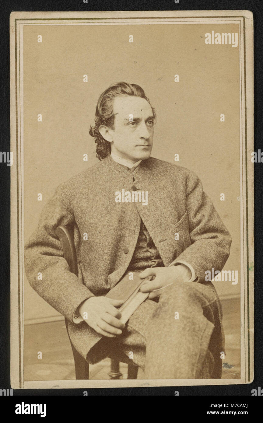 Edwin Booth, American actor and brother of John Wilkes Booth) T.R