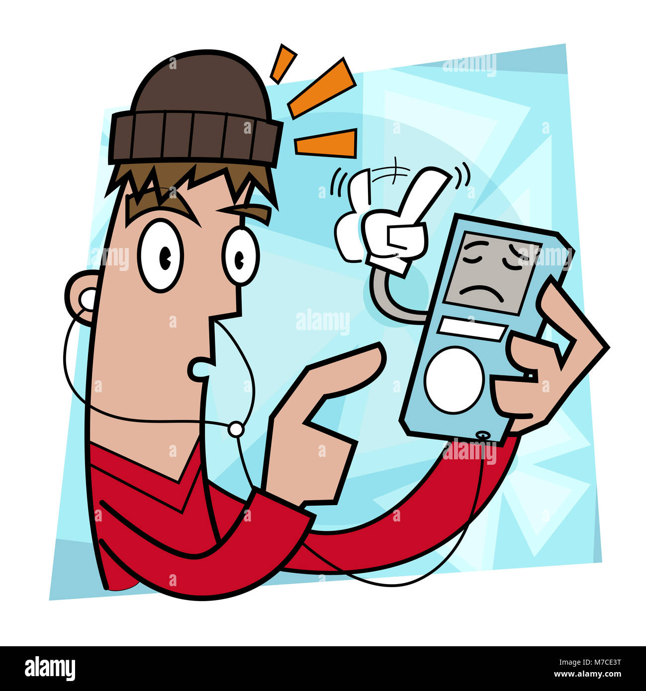 Close up man unexpected shocked hi-res stock photography and images - Alamy