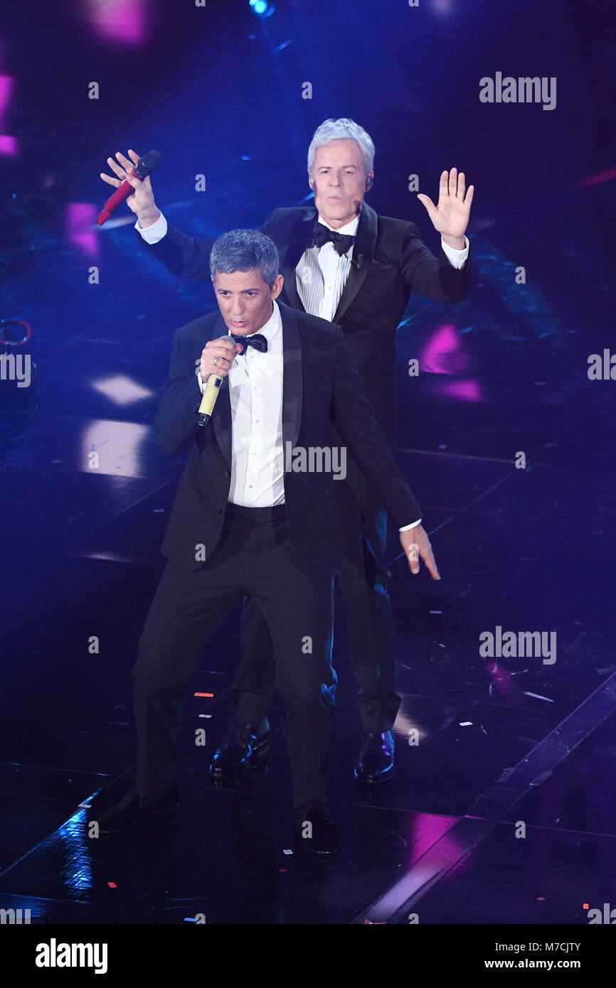 Sanremo Music Festival 2018 Day 1 Featuring Rosario Fiorello