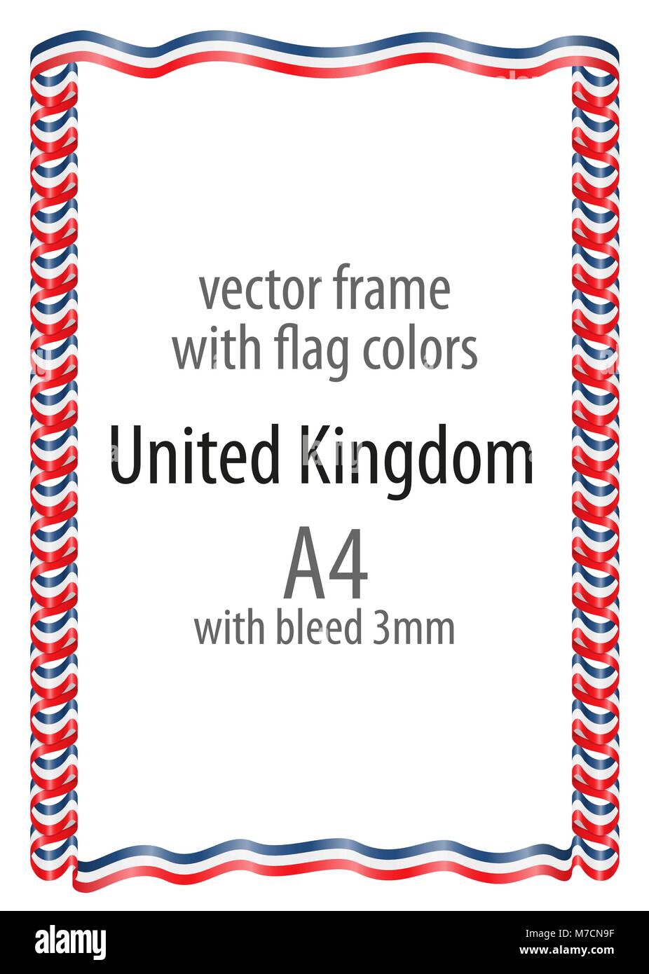 drapeau anglais usé Stock Vector