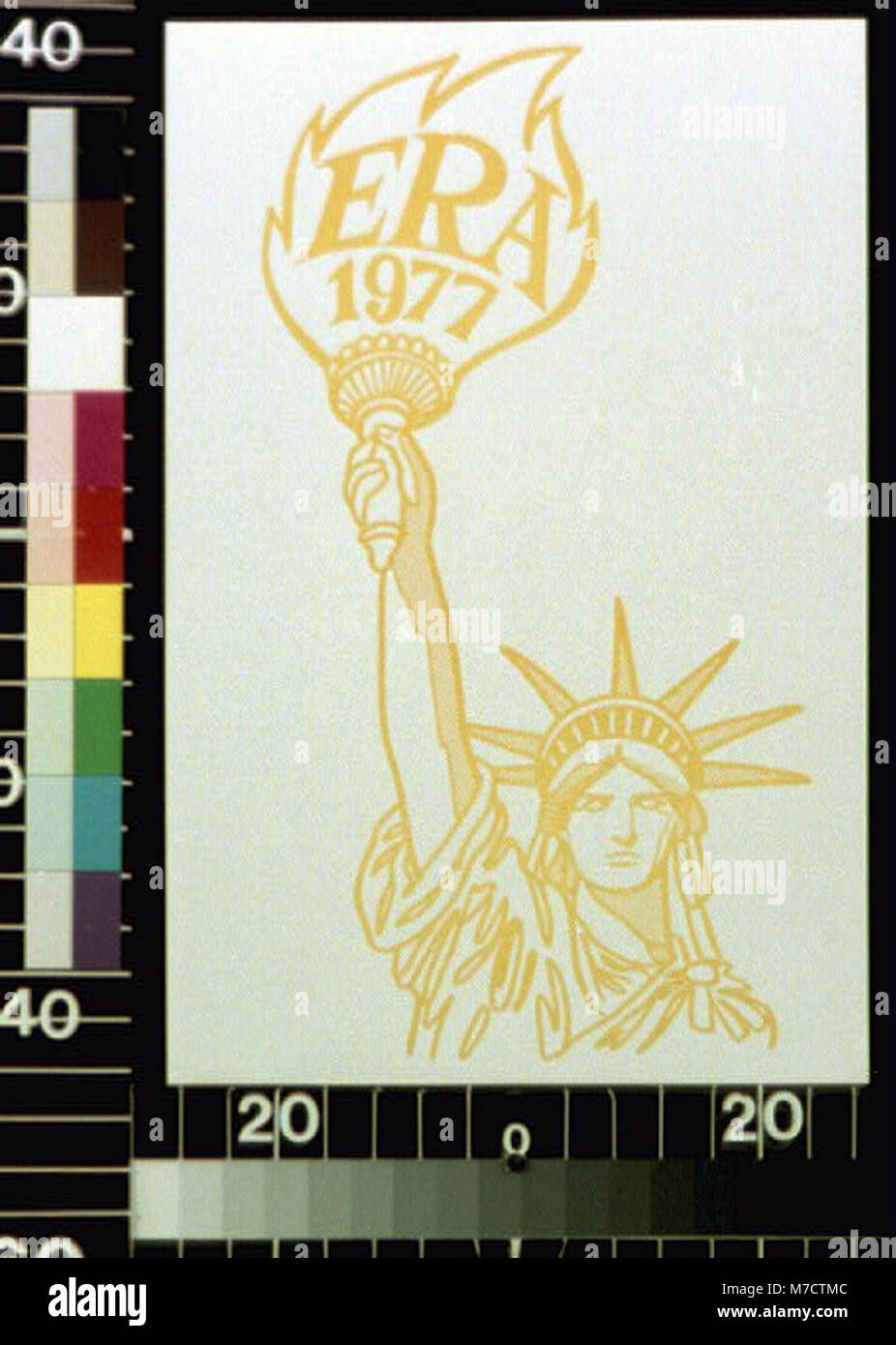 A historical image titled 'ERA 1977' documenting a significant event or ...