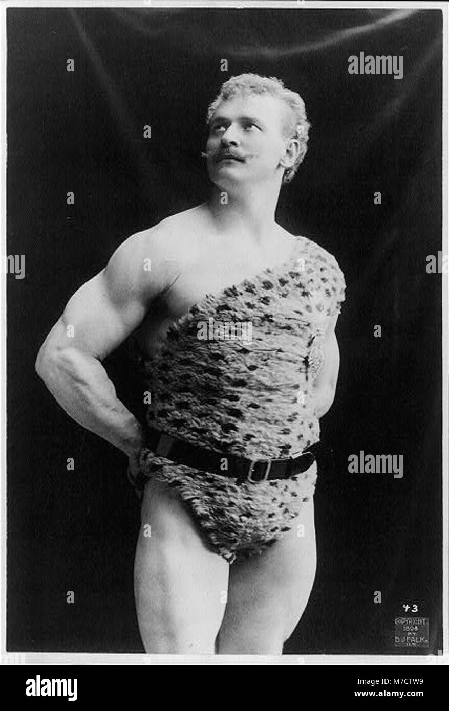 First Ever Bodybuilder A portrait of Eugen Sandow, a renowned 19th and early 20th-century ...
