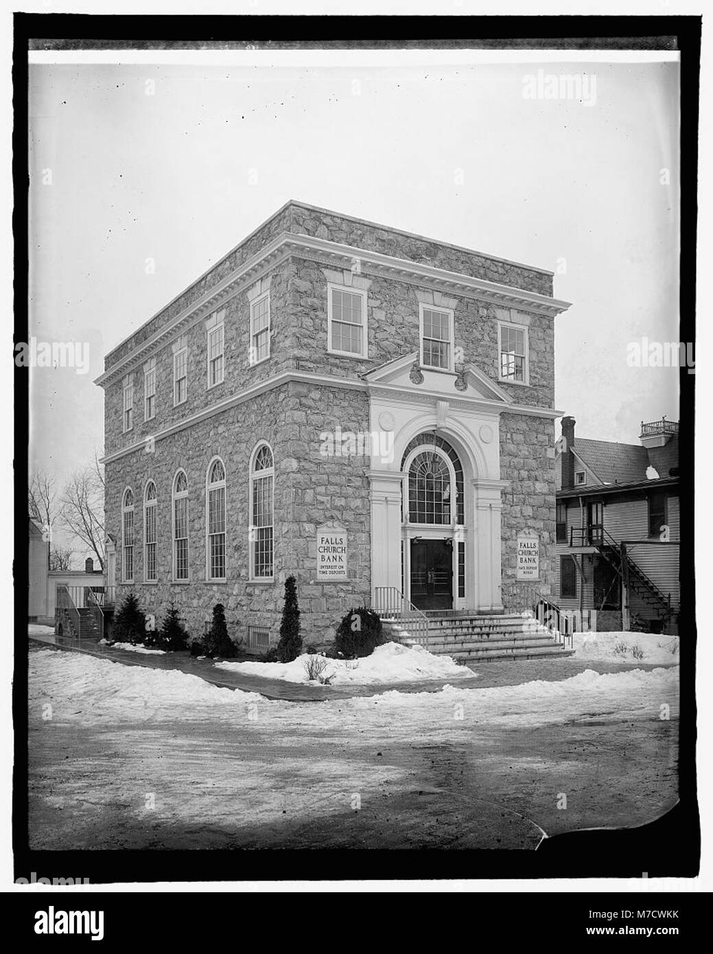 Falls Church Bank LCCN2016825024 Stock Photo Alamy