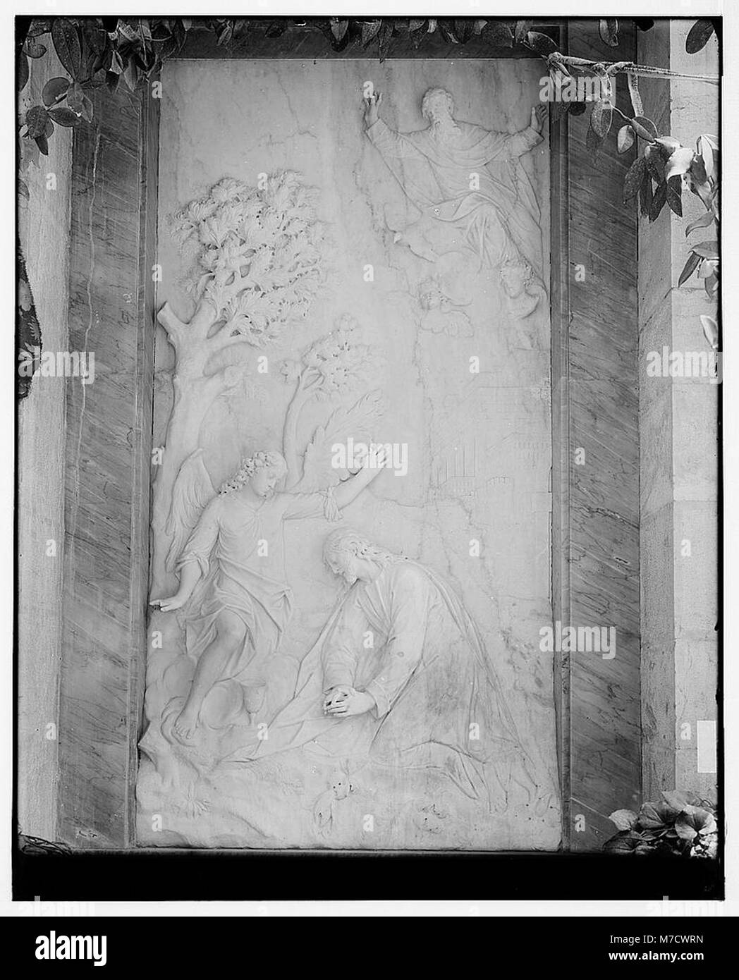 Famous religious paintings. The Agony in the Garden, by Repen, in