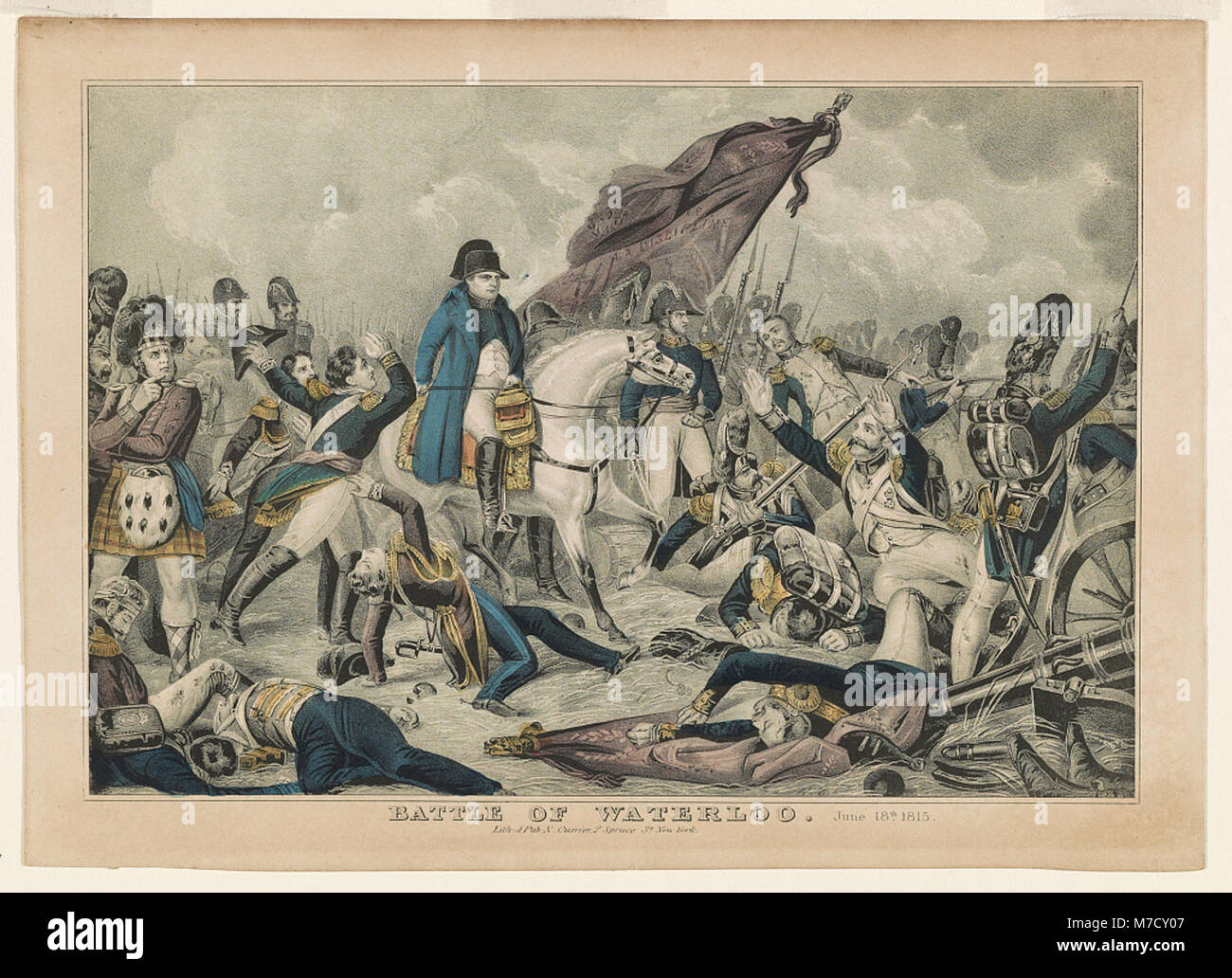 Defeat of napoleon at waterloo hi-res stock photography and images - Alamy