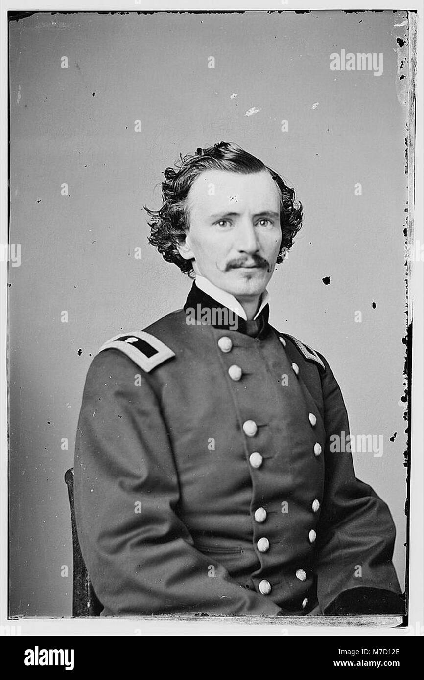 This portrait shows General J.J. Bartlett of New York, a prominent ...