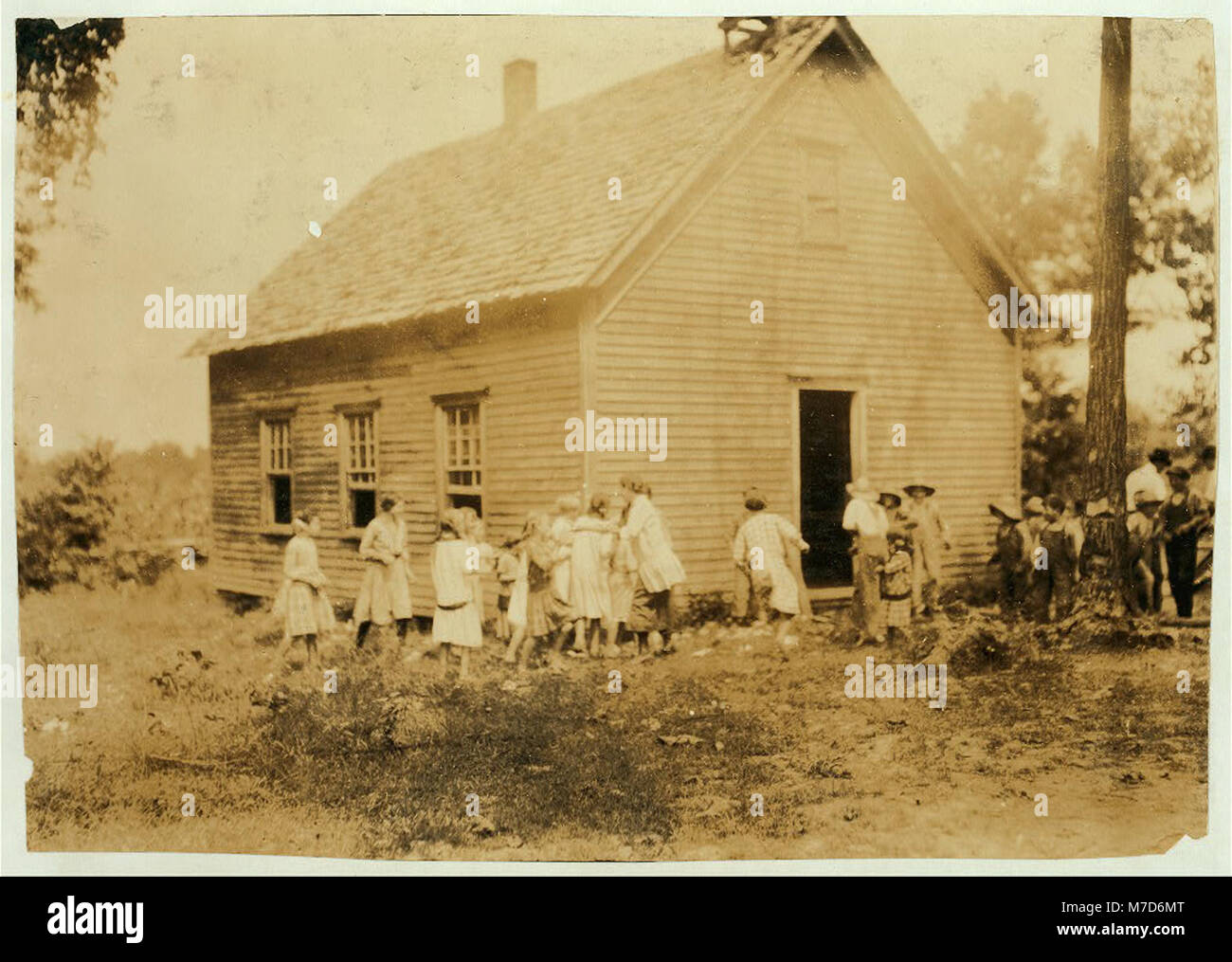 Hickory Grove School. LOC nclc.00480 Stock Photo Alamy