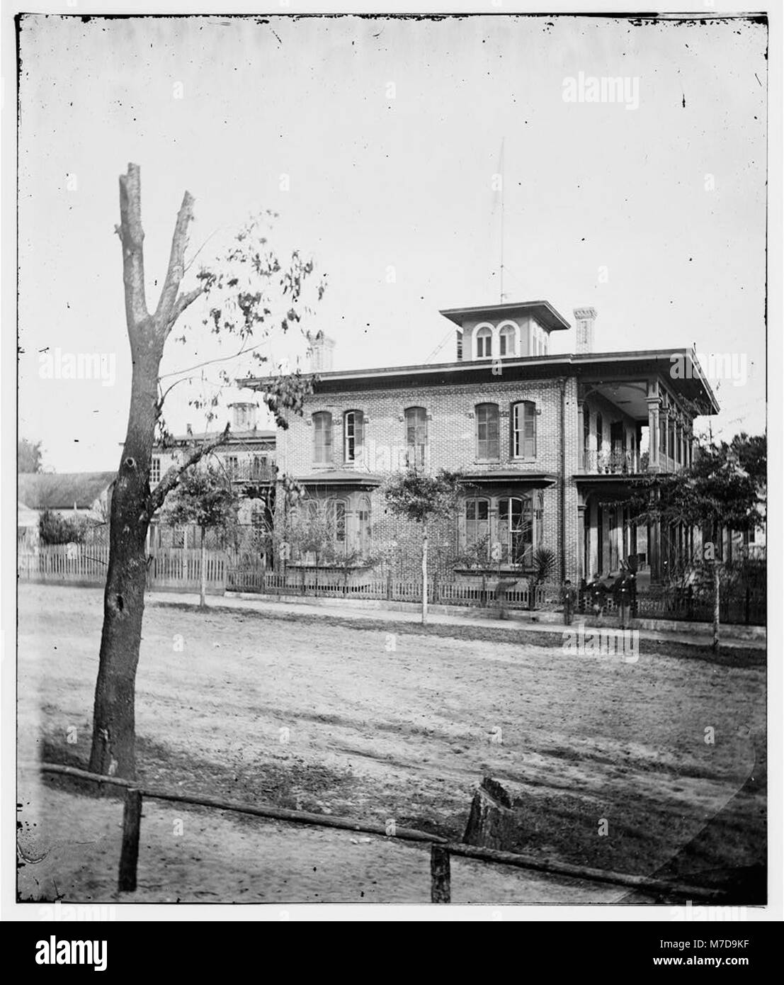 Jacksonville, Florida. Col. Sanderson's residence LOC cwpb.03230 Stock Photo
