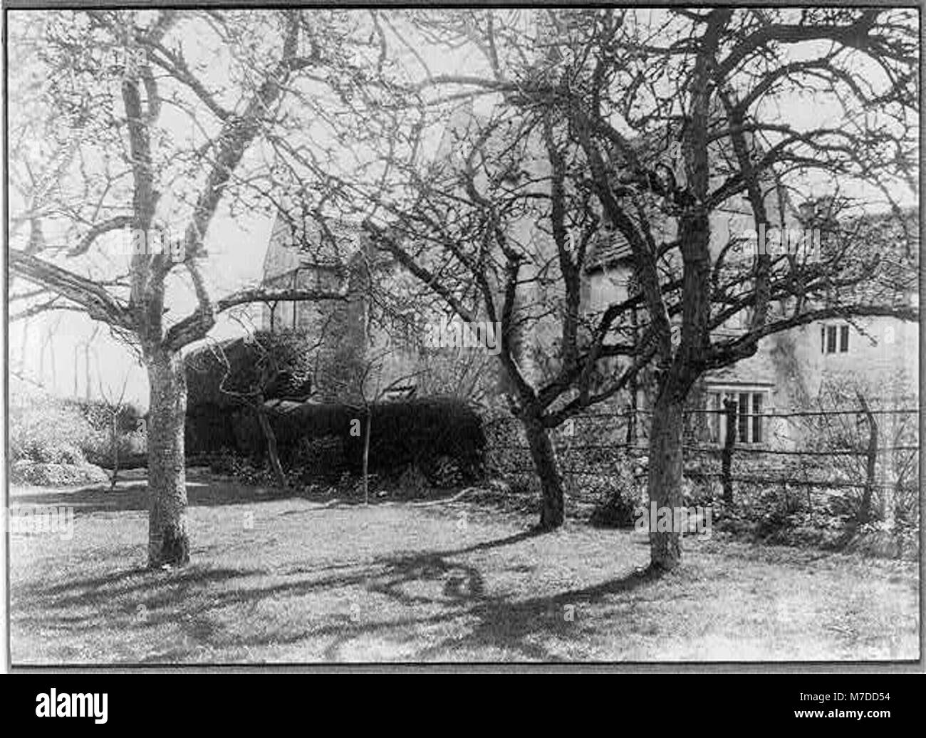 Kelmscott Manor from the orchard LCCN2002706149 Stock Photo Alamy