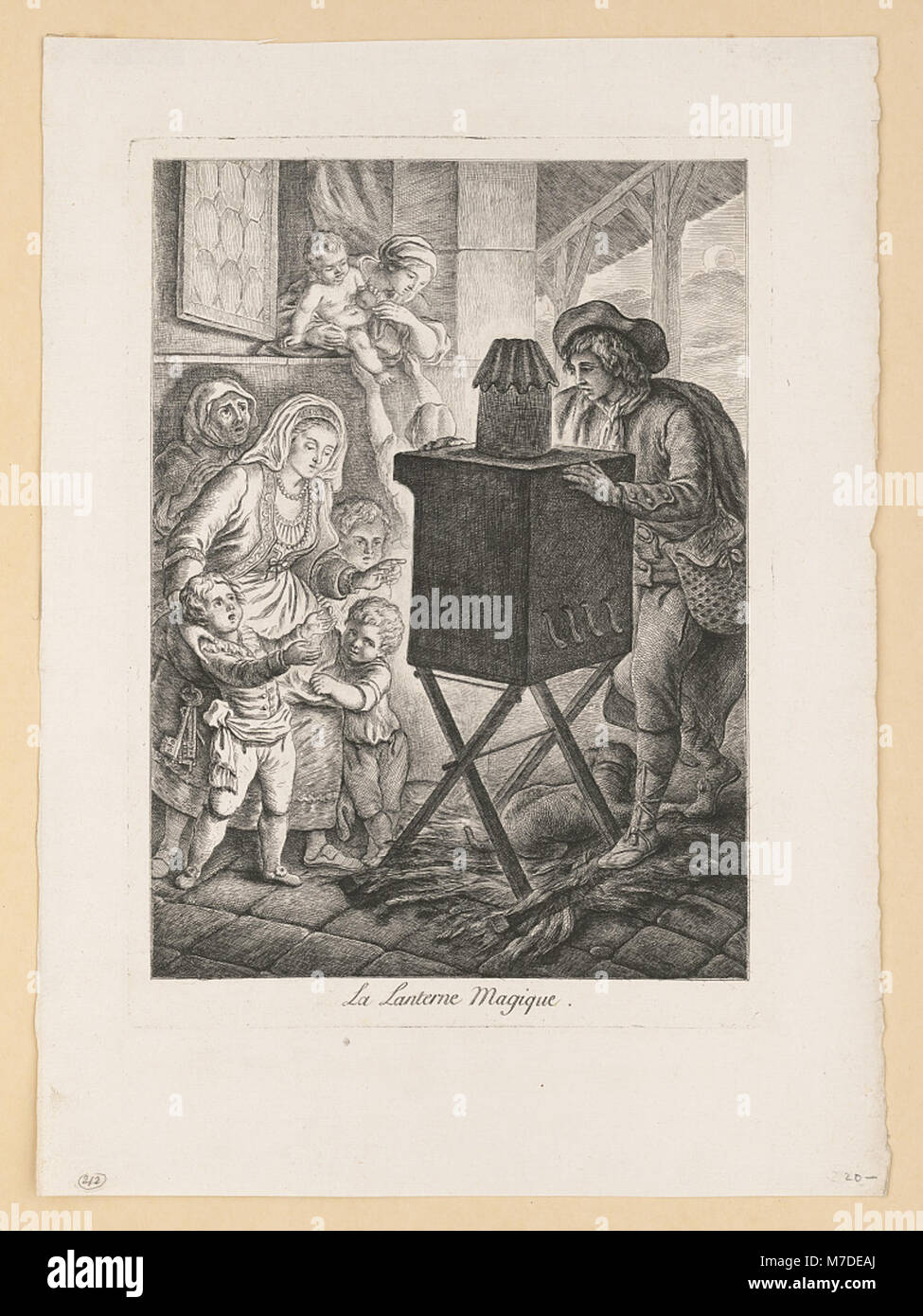 Jouet Optique Ancien – Lanterne Magique Sténopé – Vers 1850 – Magic Lantern