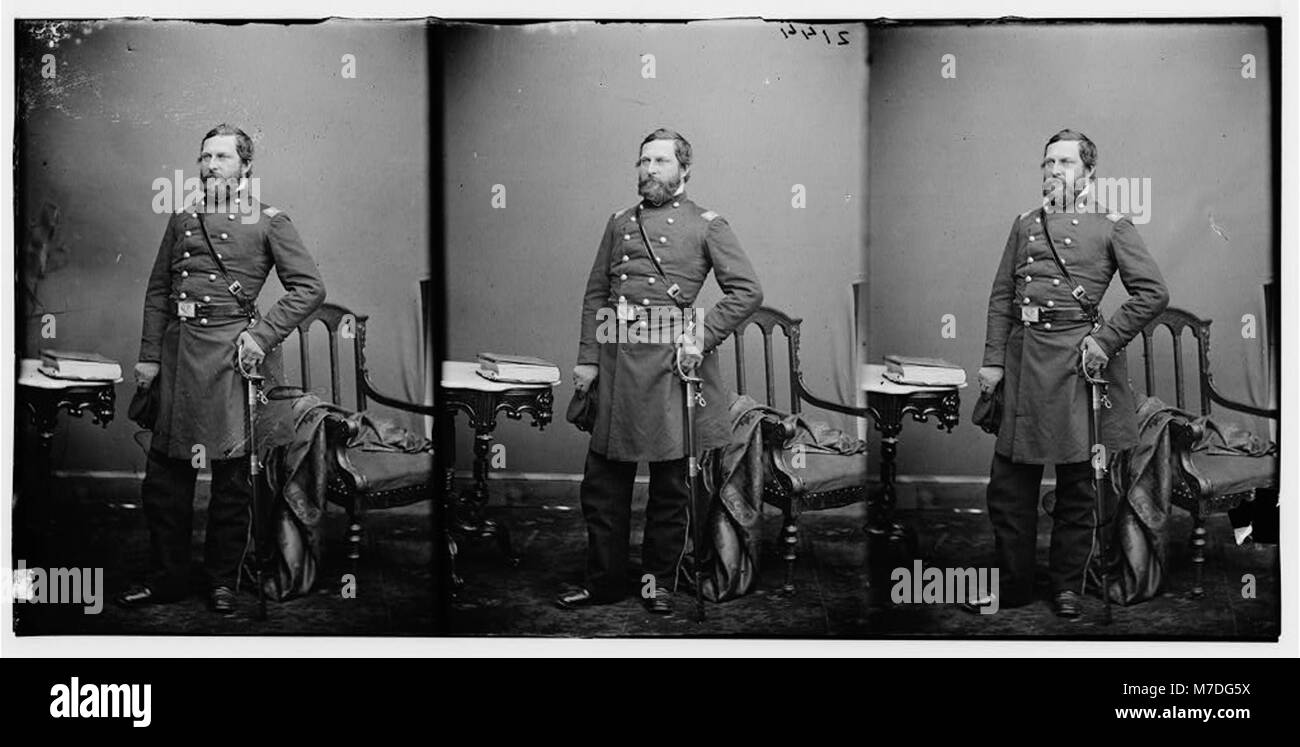 A portrait of Lieutenant Colonel S.H. Stafford, a military leader of ...