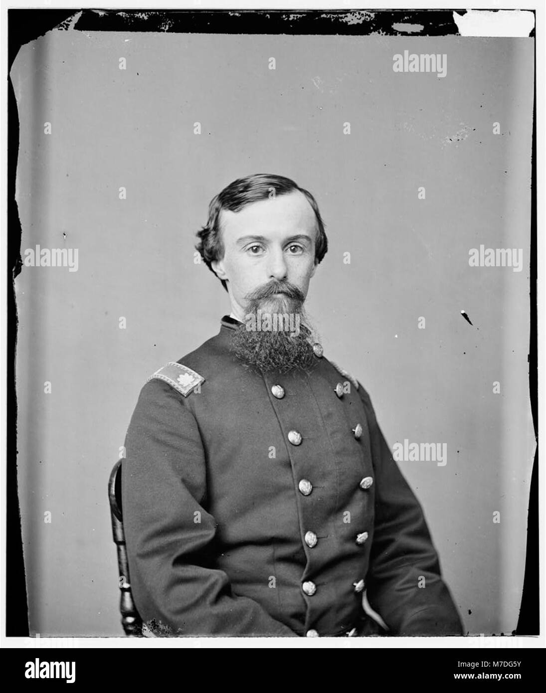 A portrait of Lieutenant Colonel S.H. Wilkeson of the 11th New York ...