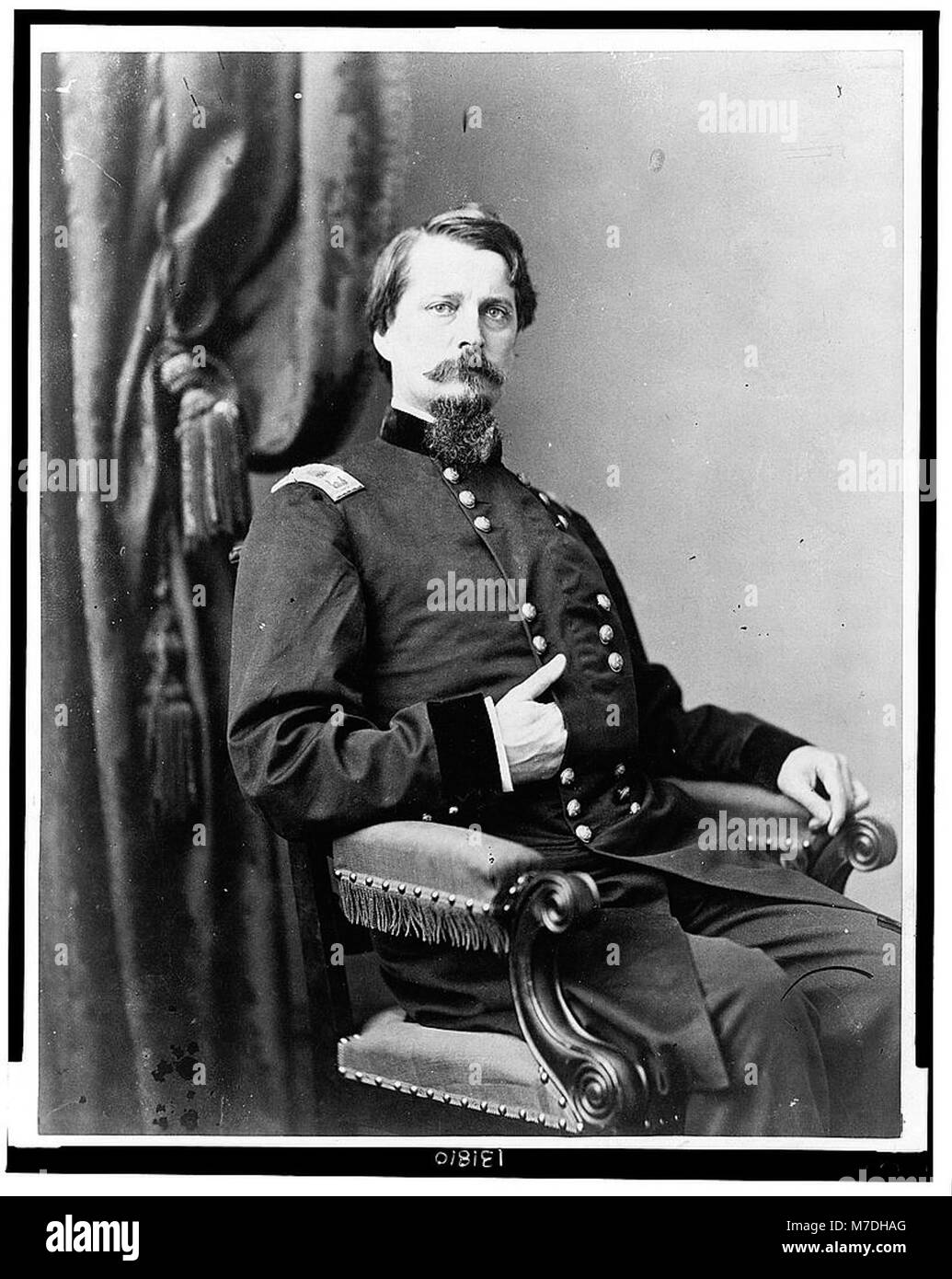 Major General Winfield S. Hancock, threequarter length portrait