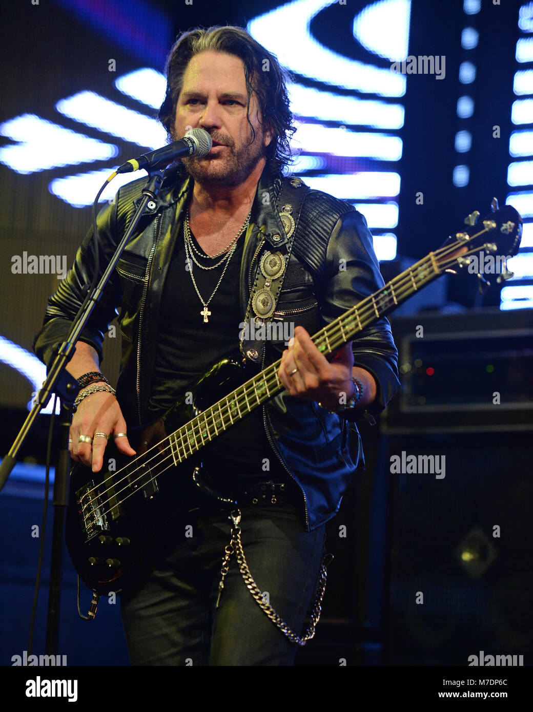 FORT LAUDERDALE FL - JULY 3: Kip Winger and Reb Beach of Winger perform ...