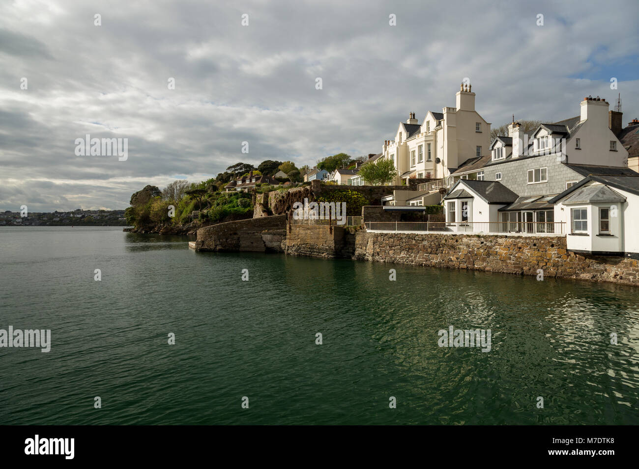 Houses on the waterfront at Kinsale, Ireland Stock Photo Alamy