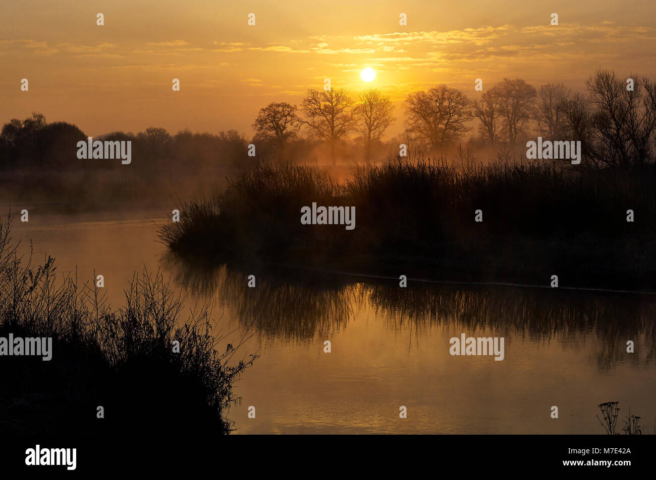 Die Ems bei Einen Stock Photo - Alamy