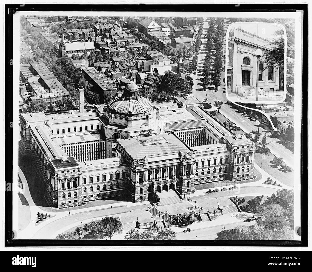 National Library for Blind (Aerial View of Library of Congress