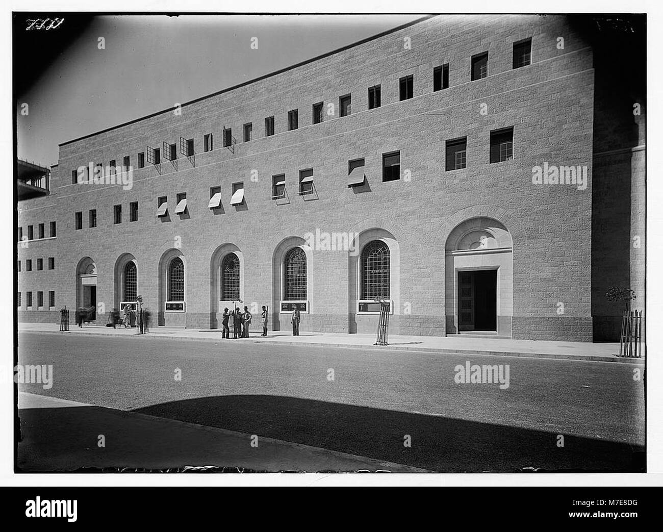 New general post office bldg. (i.e., building) in Jerusalem opened June