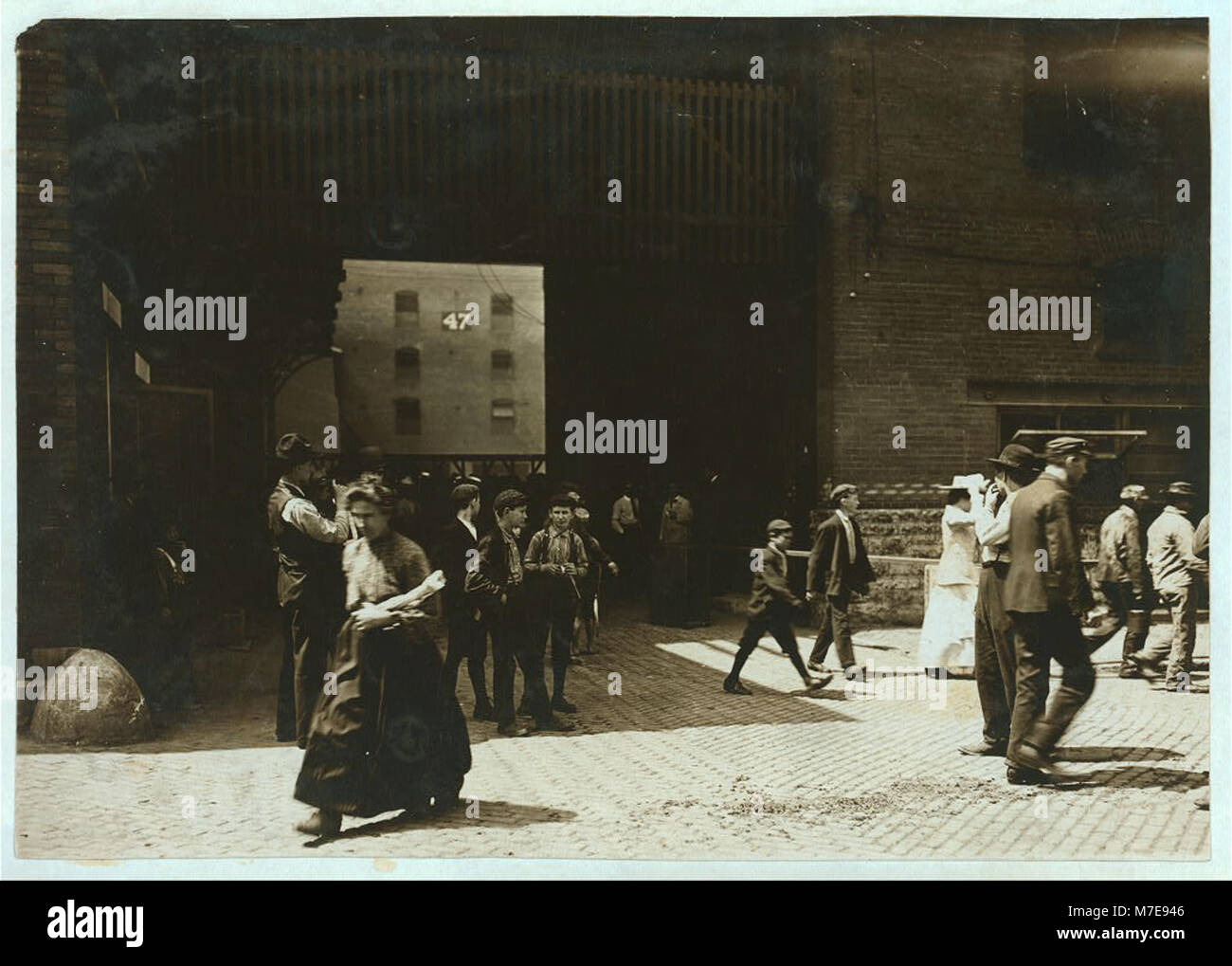 Meat packing house early 1900s hi-res stock photography and images - Alamy
