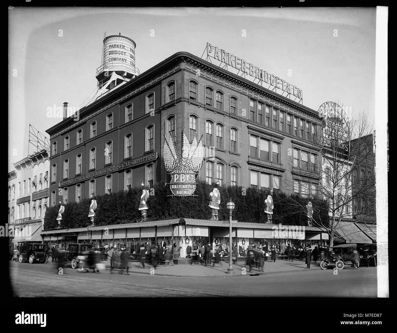 A photograph of the Parker & Bridget Co. building located at 9th St ...