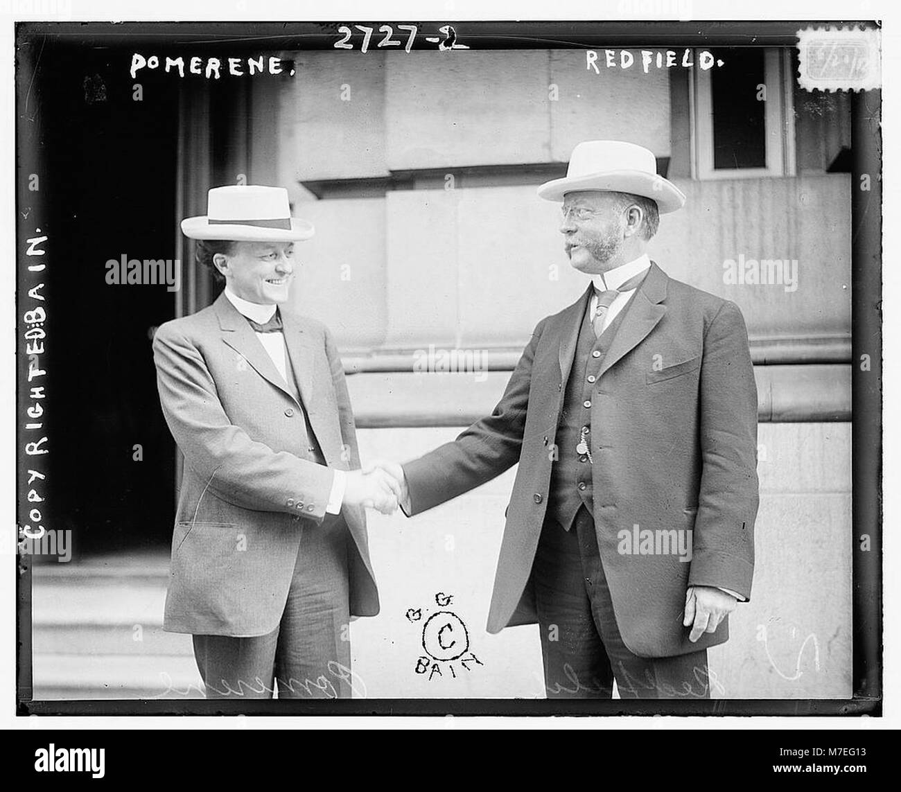 Photograph of Pomerene and Redfield, two historical figures or ...