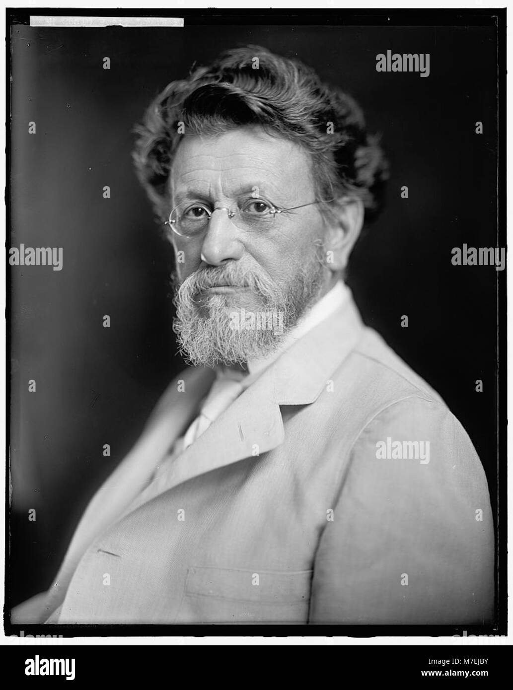A photograph of Louis F. Post, an American politician and labor ...