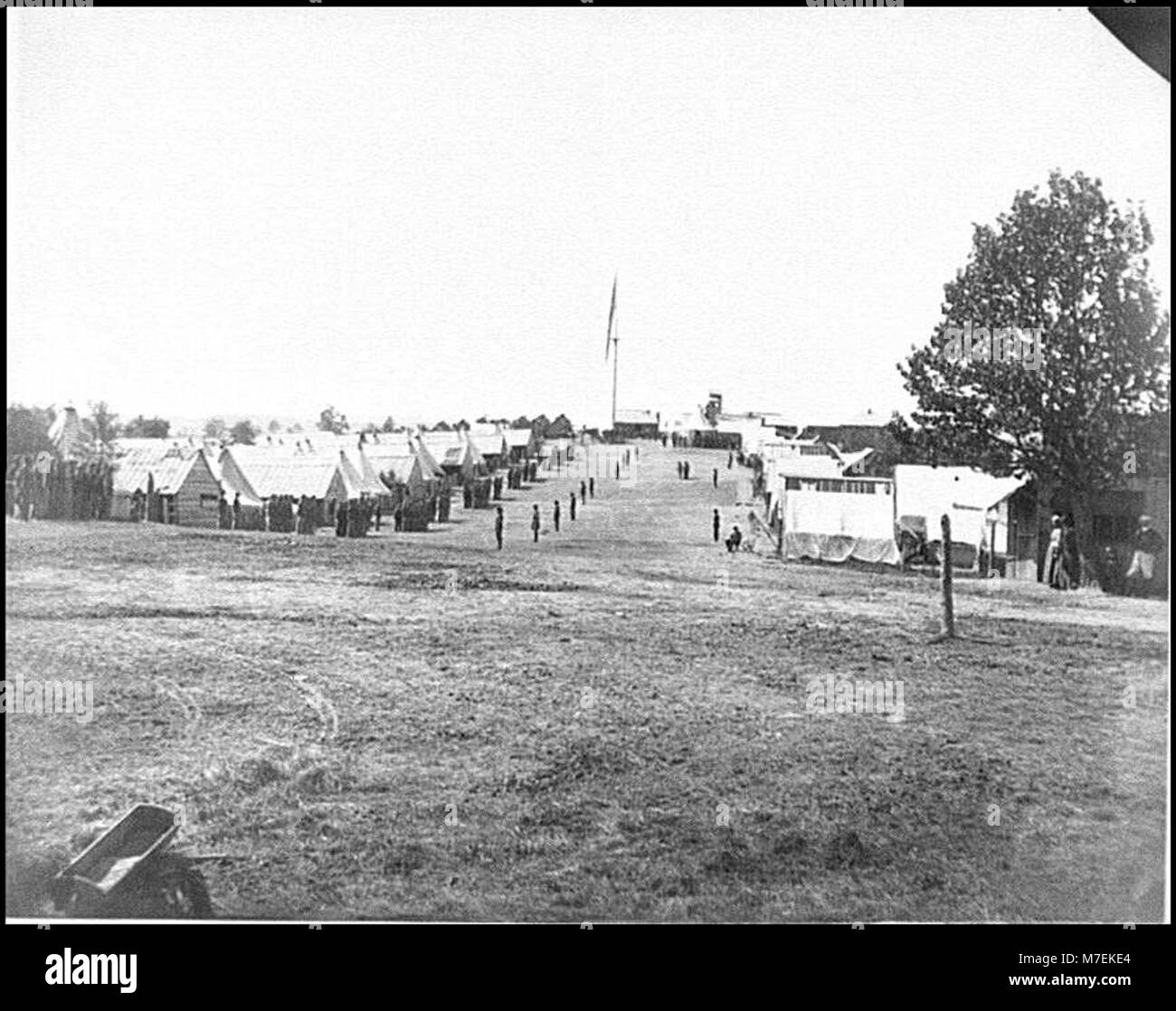 Prospect Hill, Va. General view of 13th New York Cavalry camp LOC cwpb