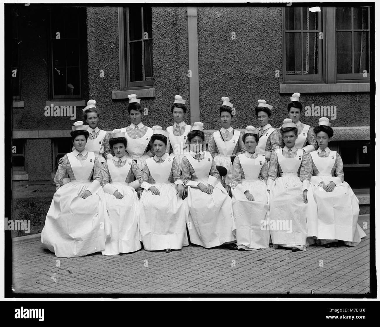 Hospital nurses Black and White Stock Photos & Images - Alamy