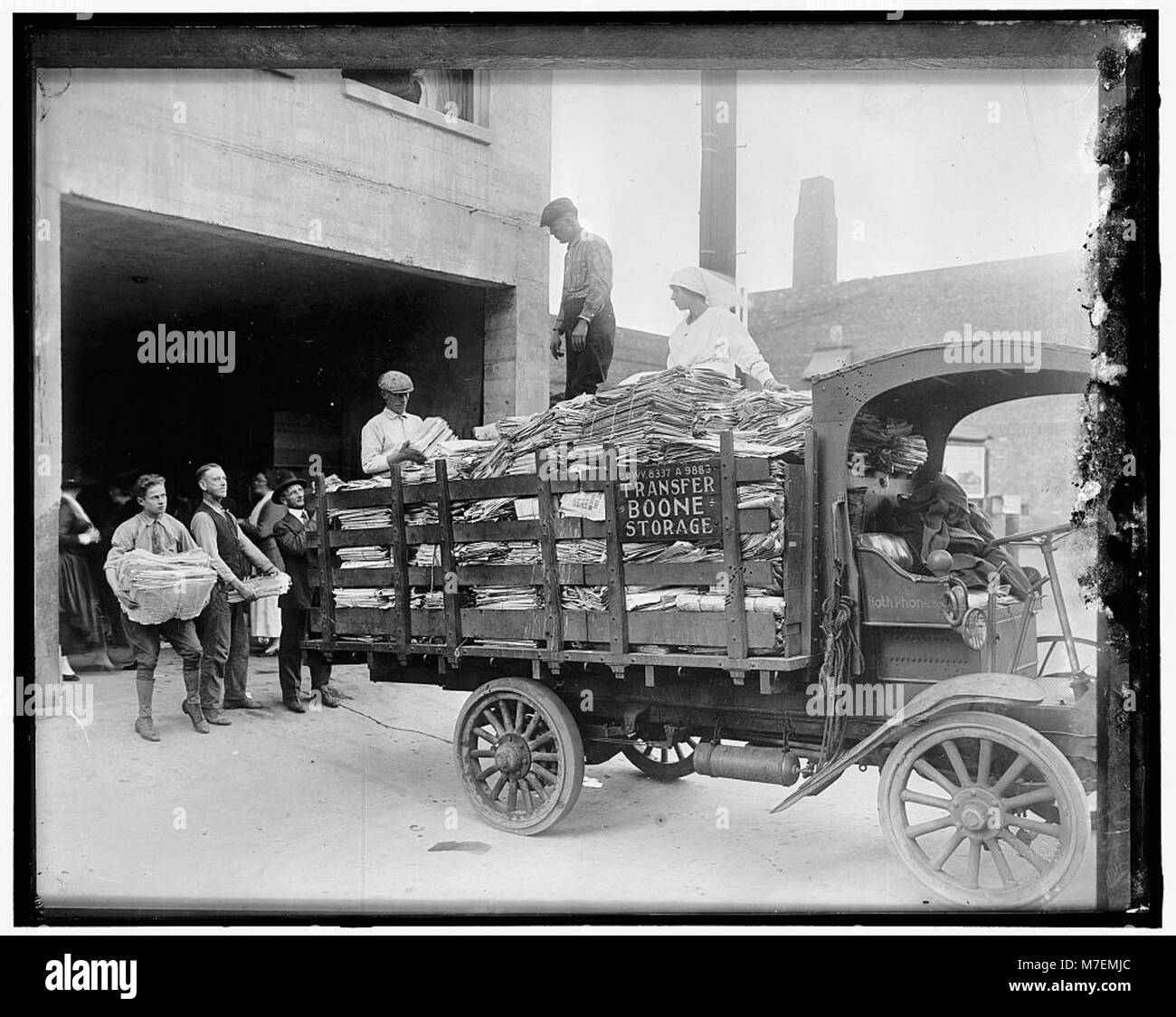 This image shows an early Red Cross emblem or activity, representing ...