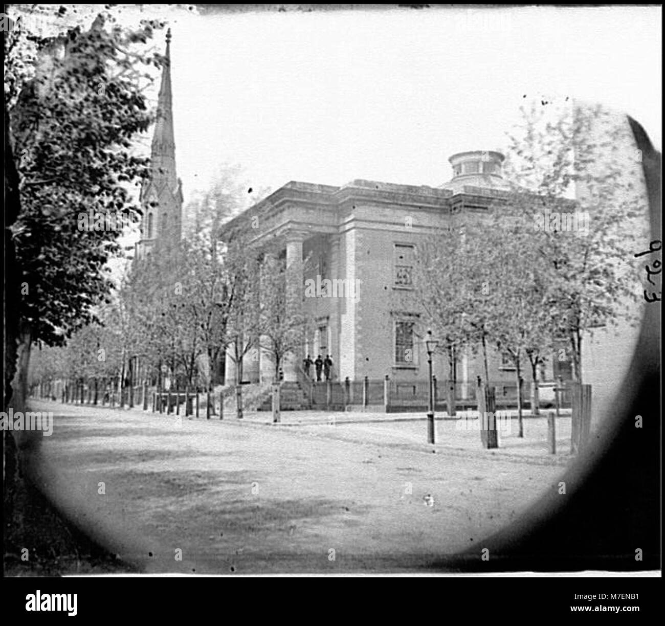Richmond, Va. City Hall; Sycamore Church beyond (Capitol Street) LOC