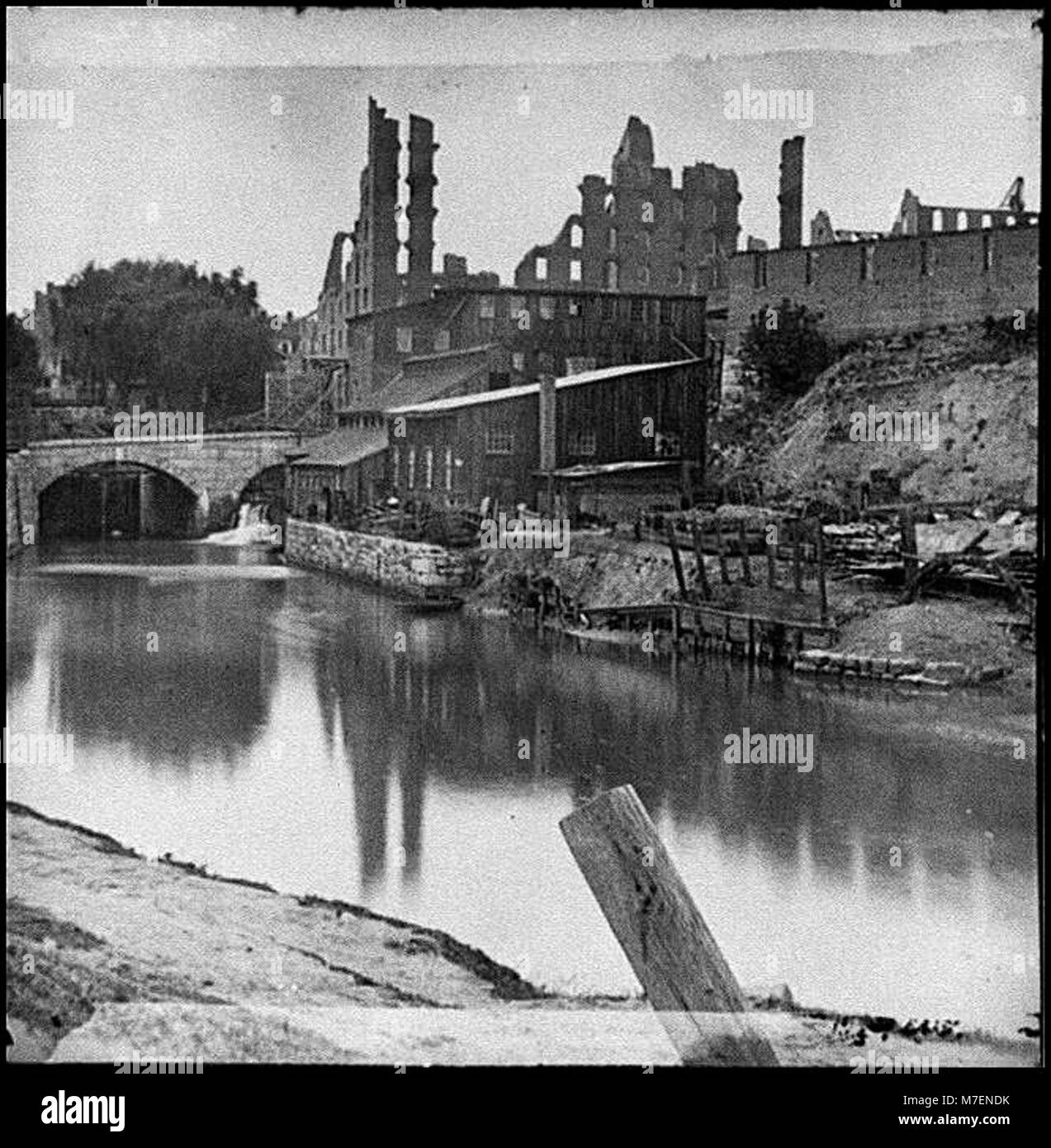 Old flour mills Black and White Stock Photos & Images Alamy