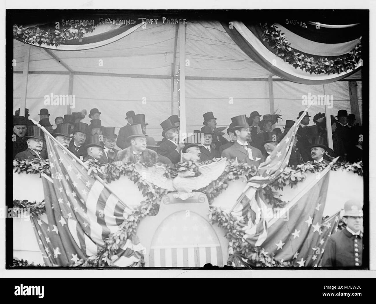 Sherman reviewing Taft Parade (New York) LCCN2014682918 Stock Photo