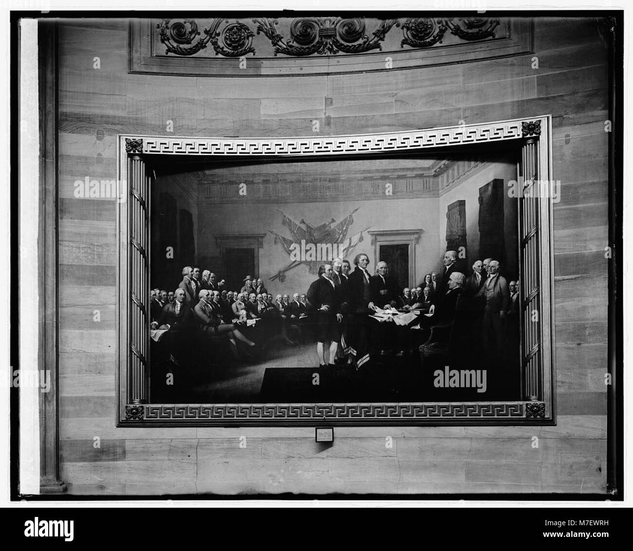 declaration of independence painting mssing
