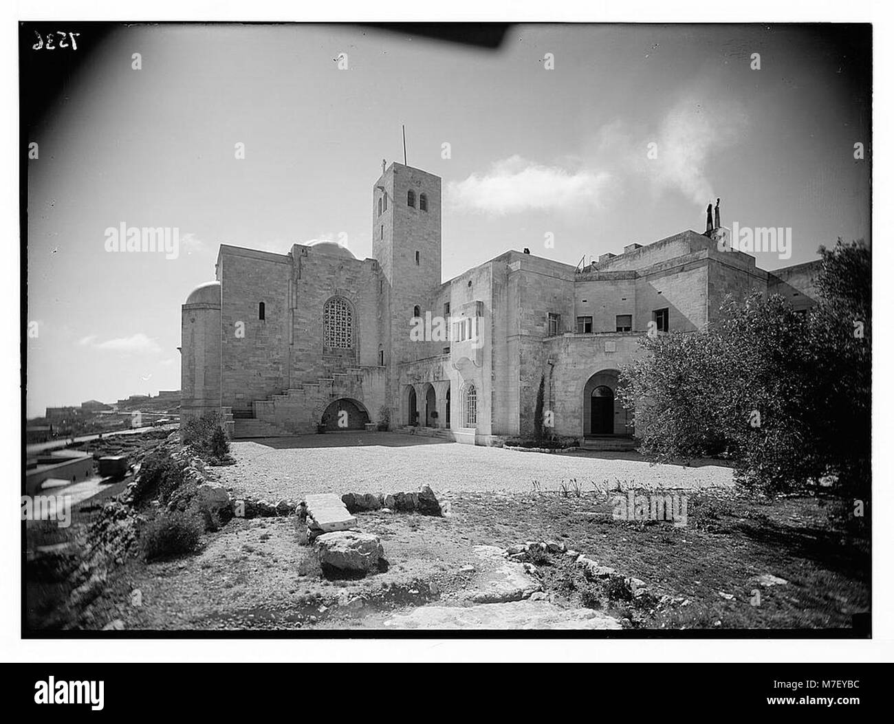 St. Andrews Church, Jerusalem. St. Andrew's from the north, closer. LOC