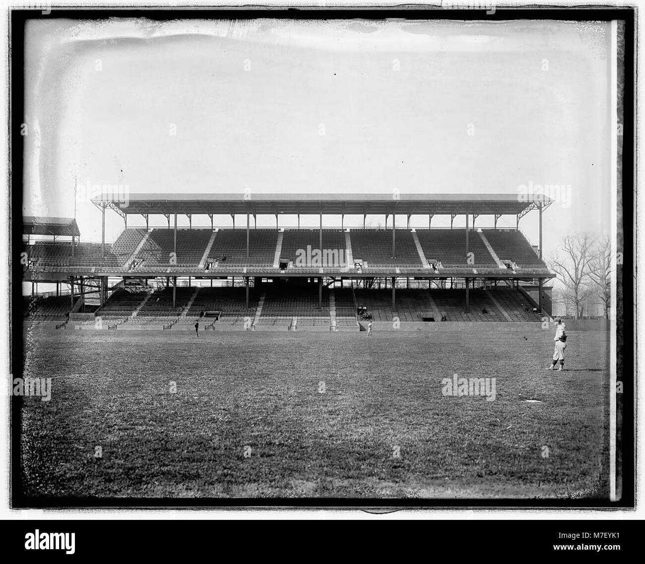 Baseball stadium stands Black and White Stock Photos & Images - Alamy