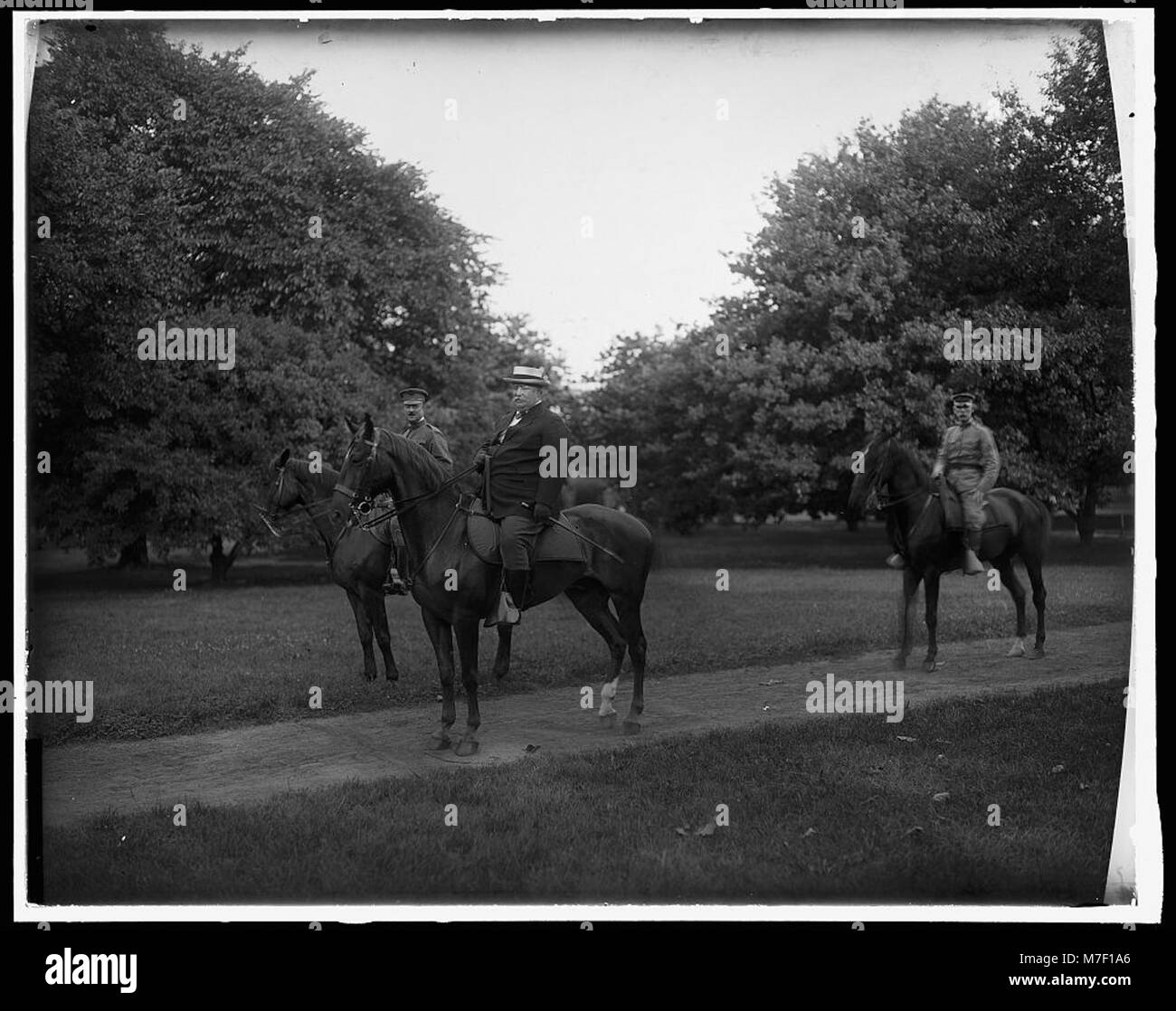 Photograph president william howard Black and White Stock Photos ...
