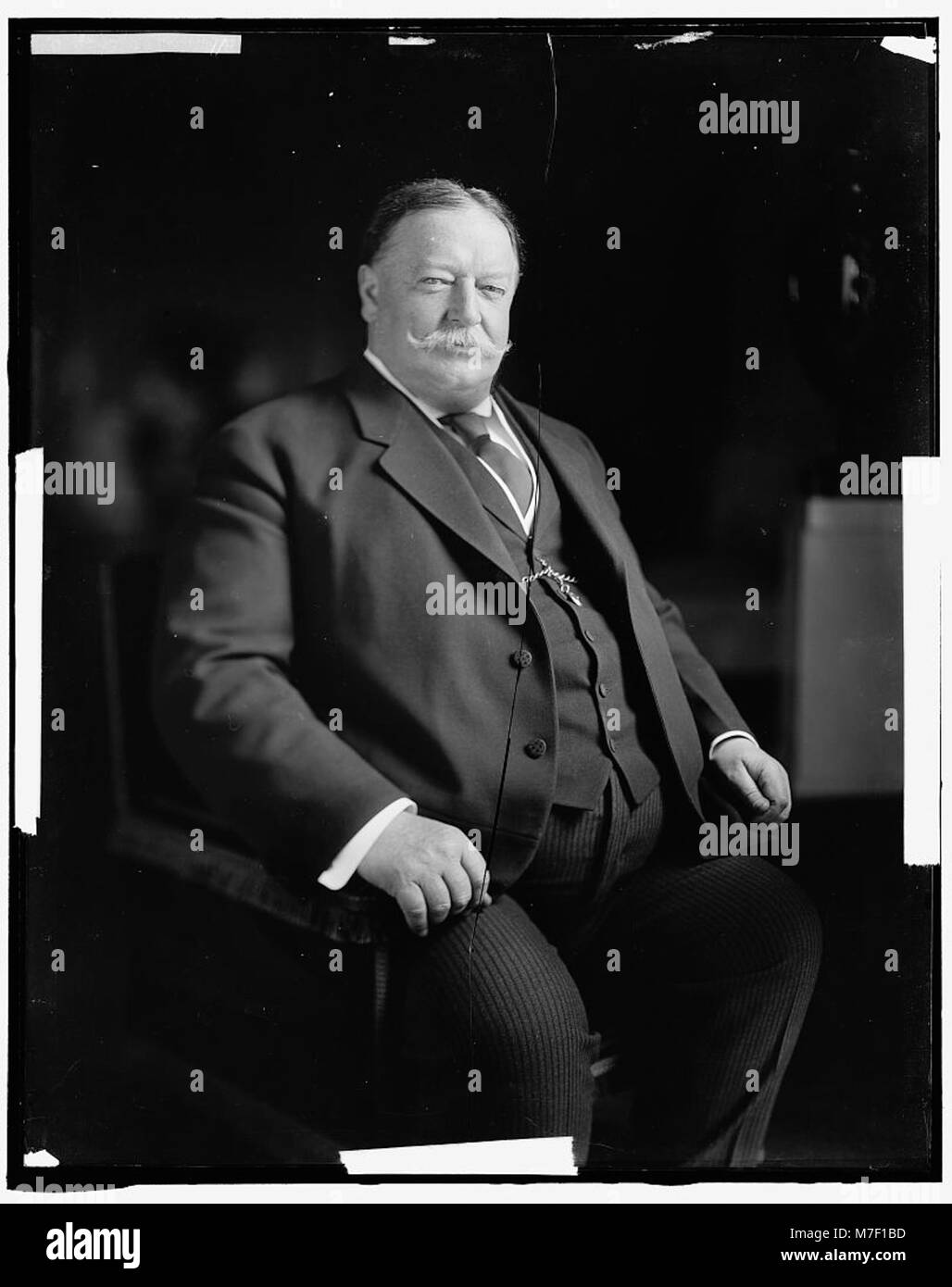 This image is a portrait of William H. Taft, the 27th President of the ...