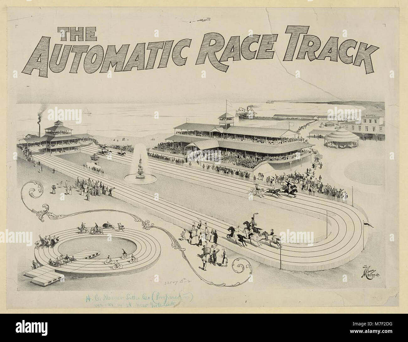 The automatic race track, an innovative amusement and entertainment ...
