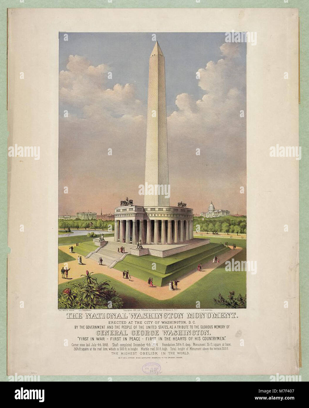 An image of the National Washington Monument, a famous landmark in