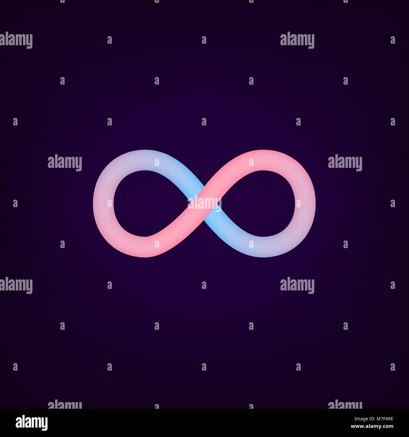 Vector Infinity Symbol Icon. Logo Template. Loop design. Loop in ...