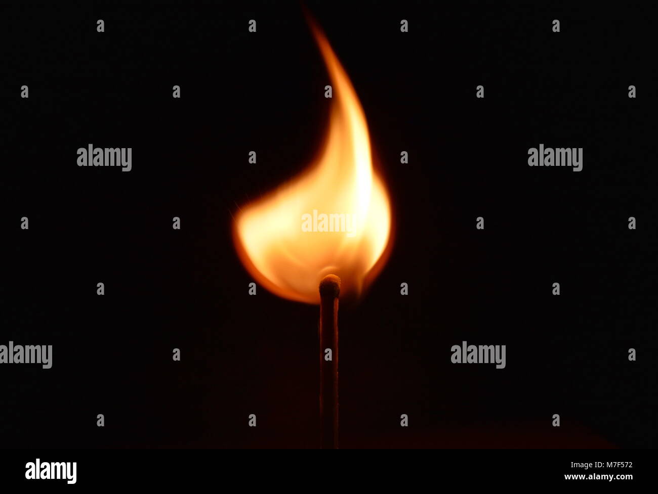 matchstick spark in the dark Stock Photo - Alamy