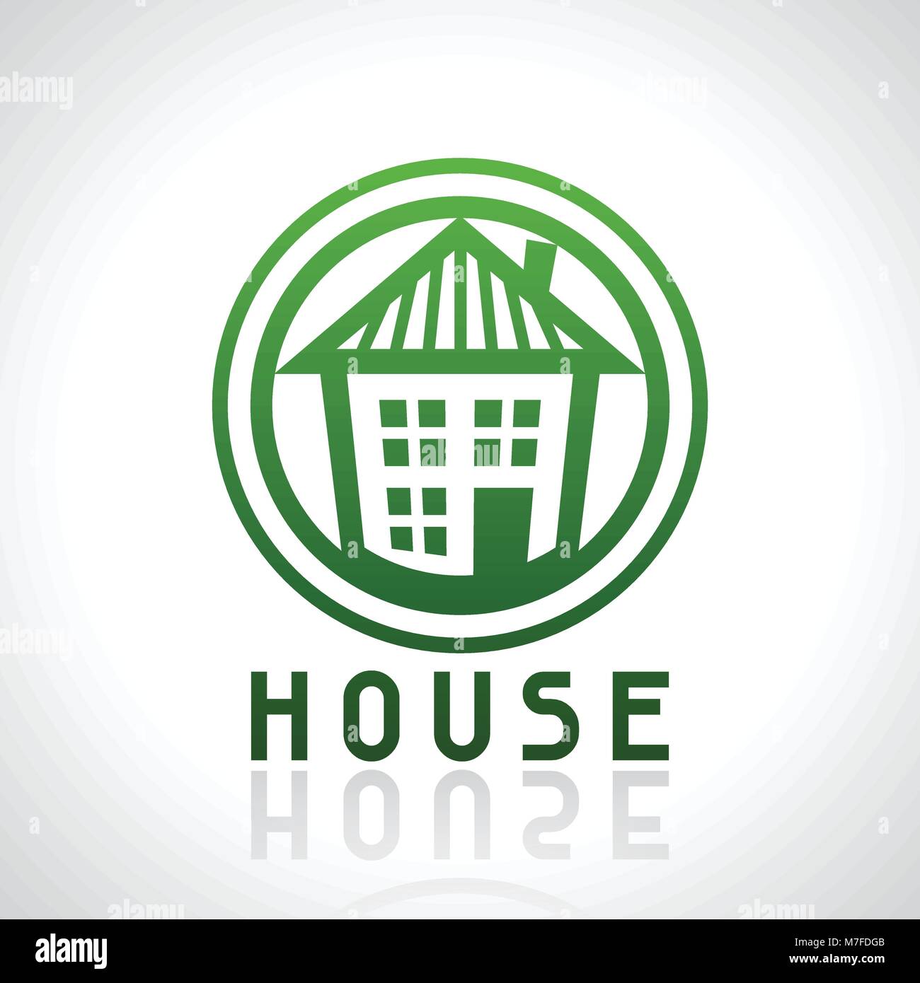 House logo template. Real estate design concept Stock Vector Image ...